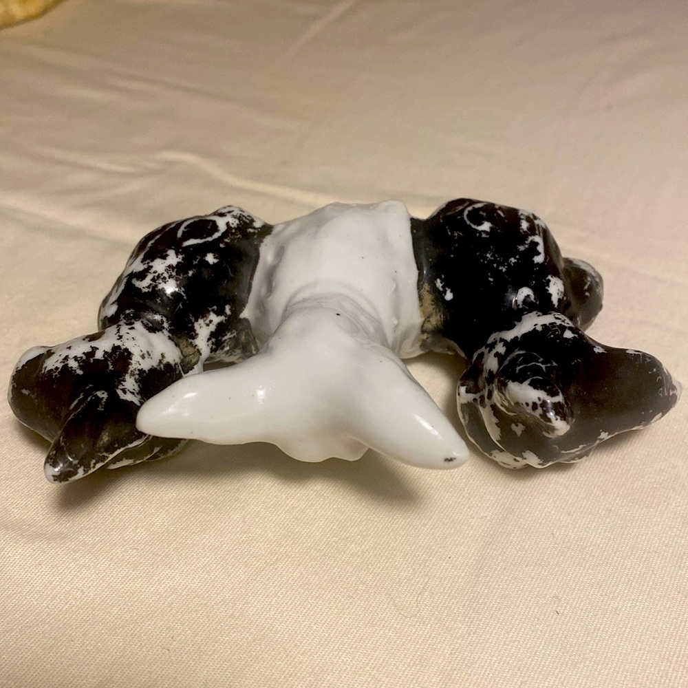 Vintage porcelain three terrier dogs & are trends of 1950s and 60sin Japan - Picture 5 of 7